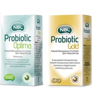 NBL Probiotic Gold 20 Stick Saşe + NBL Probiotic Optima 30 Çiğneme Tableti