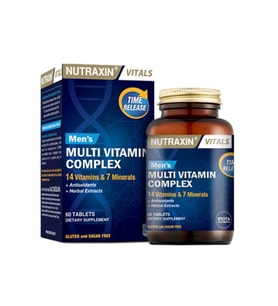 Nutraxin Multivitamin Mineral Complex Erkeklere Özel 60 Tablet