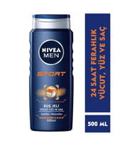 Nivea Men Sport - Erkekler için Saç ve Vücut Şampuanı 500 ml