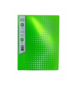 Noki Sunum Dosyası Neon Yeşil 60 Yaprak 64160N-160