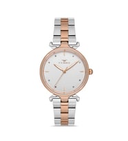 Ferro Quartz Çelik Rose/Gri 32 mm Kadın Kol Saati