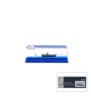 MAVİ SU GEMİ - ADA D.GEN MİKA YÜZEN BATMAYAN DEKORATİF BİBLO AKVARYUM 5.2X15.2X5.3CM (5680)