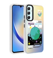 Galaxy A24 Kılıf Desenli Zore Dragon Sert Kılıf Gezegen
