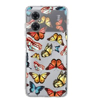 PrintiFy Redmi Note 11 ile Uyumlu Water Color 2  Kamera Korumalı Şeffaf  Kılıf