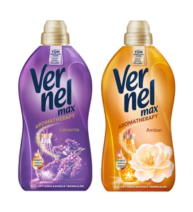 Vernel Max Aromatherapy 1440 ml  Yumuşatıcı  2 li Paket
