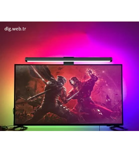DLG RGB Bilgisayar 40 CM Monitör Işık Çubuğu