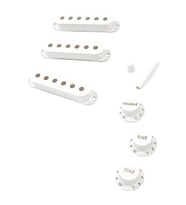 Fender Pure Vintage 50s Stratocaster Eggshell Manyetik Kapağı Aksesuar Kiti