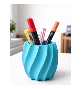 Modern Çok Amaçlı Kalemlik Organizer Kap – Minimal Dekoratif & Masaüstü Düzenleyici