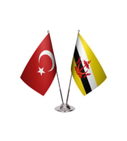 Brunei İkili Masa Bayrağı