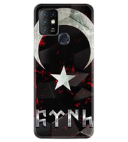 INFINIX Hot 8 9 10 11S Hot 10 Play 10T Kılıf Desemli Silikon Göktürk 1394