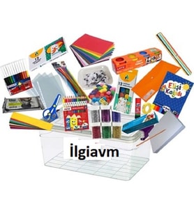 Anaokul (Kreş) Etkinlik Seti.Anaokulu Kırtasiye Seti Full Set 29 PARÇA