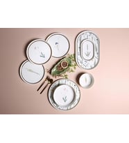 Porland Botanical 27 Parça 6 Kişilik Yemek Takımı  04ALM006591