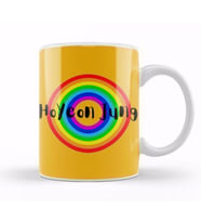 HoYeon Jung ???   Retro Rainbow Style Kupa Bardak Porselen