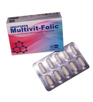 Multivit-Folic Folik asit, Kalsiyum, Magnezyum, Bor 30 Kapsül