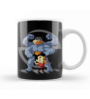Beauty And The Beast Muscular Trainer Kupa Bardak Porselen