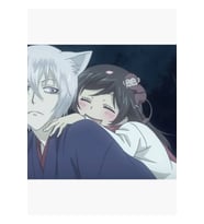 Kamisama Kiss'ten Nanami Ve Tomoe Tablo Ahşap Poster Dekoratif