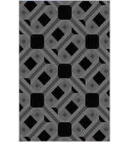 Eliana Home Baskılı, Yıkanabilir Kaymaz Taban Salon Halısı LNA0051-SD1155 100x150 cm (Gri)