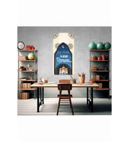 Hoş Geldin Ya-Şehri Ramazan Temalı Fotoğraf Panosu Branda 100x200