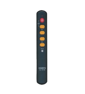 HUAYU HL-1813E V2 6 TUŞLU ÖĞRENEBİLİR ÜNİVERSAL KUMANDA ( YAŞLILAR-OTELLER VE HASTAHANELER İÇİN )