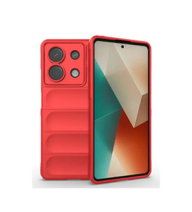 Northcity Xiaomi Poco X6 Kılıf Optimum Silikon - Kırmızı