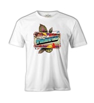When in Doubt Travel Postcard Beyaz Erkek Tshirt