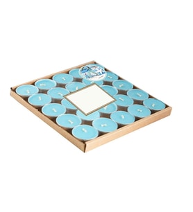 Mum Tea lights  50ad TURKUAZ renk
