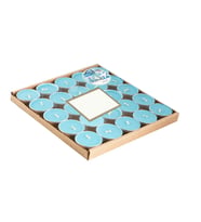 Mum Tea lights  50ad TURKUAZ renk