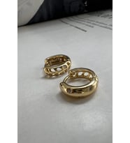 LİTTLE STONES. (14K ALTIN KAPLAMA KÜPE )
