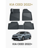 Kia Ceed 2022+ Uyumlu 3D Oto Paspas Premium