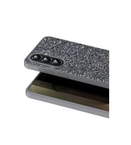 Onegif  Galaxy A17 5g Bright Simli Kapak - Gümüş