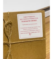 Eticaret Yapışkanlı Etiket 6x6 cm 500 Adet