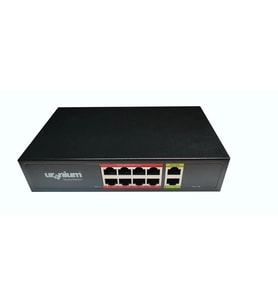 Uranıum Poe-g8002-96w 8 Port Gıgabıt + 2 Port Gıgabıt Rj45 Uplınk Poe Swıtch (realtek Chıpset)