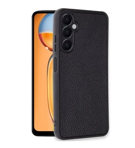 Samsung Galaxy S24 FE Kılıf Aras Deri Kapak - Siyah