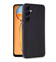 Samsung Galaxy S24 FE Kılıf Aras Deri Kapak - Siyah