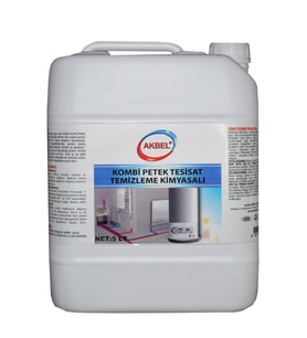 AKBEL 5 LİTRE KOMBİ PETEK TESİSAT TEMİZLEME KİMYASALI