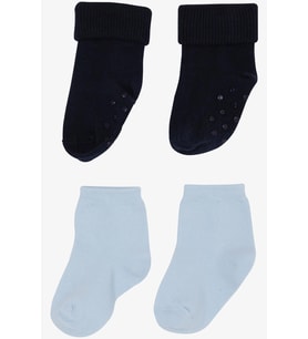 Katamino Erkek Bebek Soket Çorap 2 Li Abs Li Basic 0-24 Ay, Karışık Renk