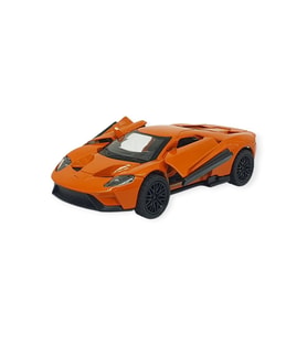 Çek Bırak Metal Arabalar 13 cm - SR2211- Turuncu