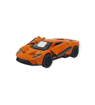 Çek Bırak Metal Arabalar 13 cm - SR2211- Turuncu