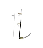 Günaş Komple Tırpan - Metal Saplı 6 Parça Set - Ahşap Elcik 70 cm TG-V 6244