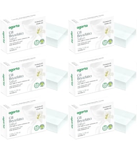 Agarta El Yapımı Doğal Sabun 150GR Cilt Beyazlatıcı (6 Lı Set)
