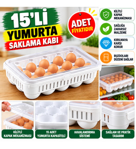 15liYumurta Saklama Kabı