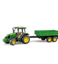 Bruder John Deere 5115M Traktör Ve Römork - 02108