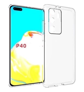 Kvy Huawei P40 Kamera Korumalı Süper Silikon Kılıf