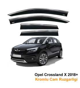 Opel Crossland X Kromlu Cam Rüzgarlığı Niken 2018 Sonrası