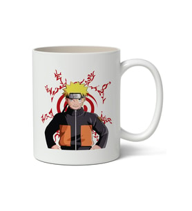 Kişiye Özel Naruto Manga Anime Temalı Kupa Bardak - Sevgiliye Arkadaşa Hediye (Beyaz)
