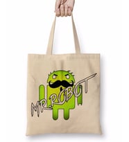 Mr Robot 02 Bez Çanta Uzun Saplı