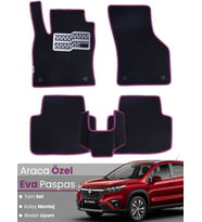 SUZUKİ S-CROSS (2021-2025) Uyumlu EVA Paspas Tam Set–Oto Paspas,Araca Özel,Kolay Montaj