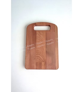 Doğal Ahşap Kesme Tahtası ve Sunumluk  30x20 cm  Kayın Ağacı