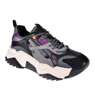Sms Kadın Spor Ayakkabı Sneaker SMS-65137 SİYAH MOR