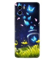 Vivo Y15S Y32 Y33S Y51 Y53S Kılıf Desemli Silikon Neon Butterflys 1309